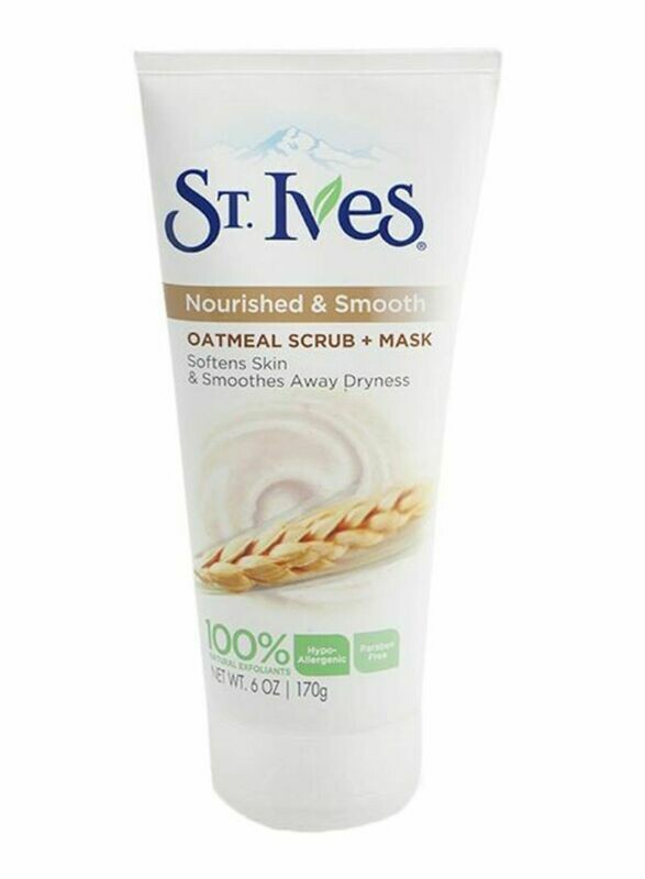 St.ives Face Nourished Smooth Oatmeal Scrub and Mask 170g