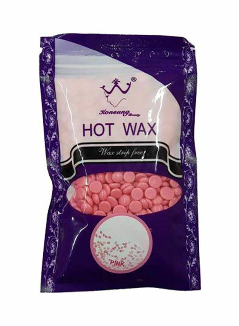 Hair Removal Hot Wax Beans Pink 100g
