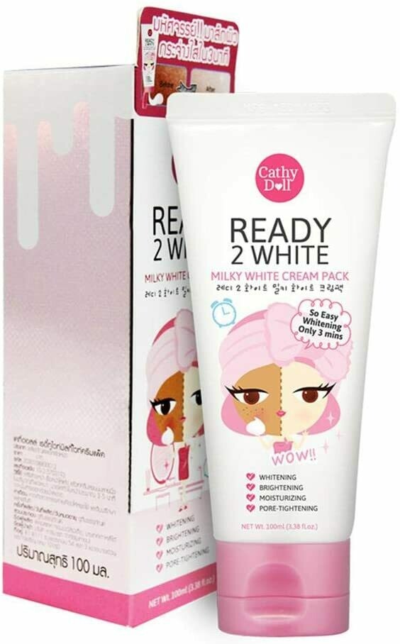 Cathy Doll Ready 2 Milky Cream Pack White White 100ml