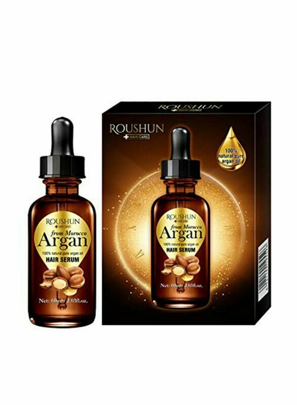 Roushun Natural Pure Argan Oil Hair Serum 60ml