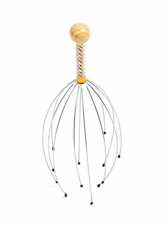 Hand Held Head Scalp Massager Multicolour