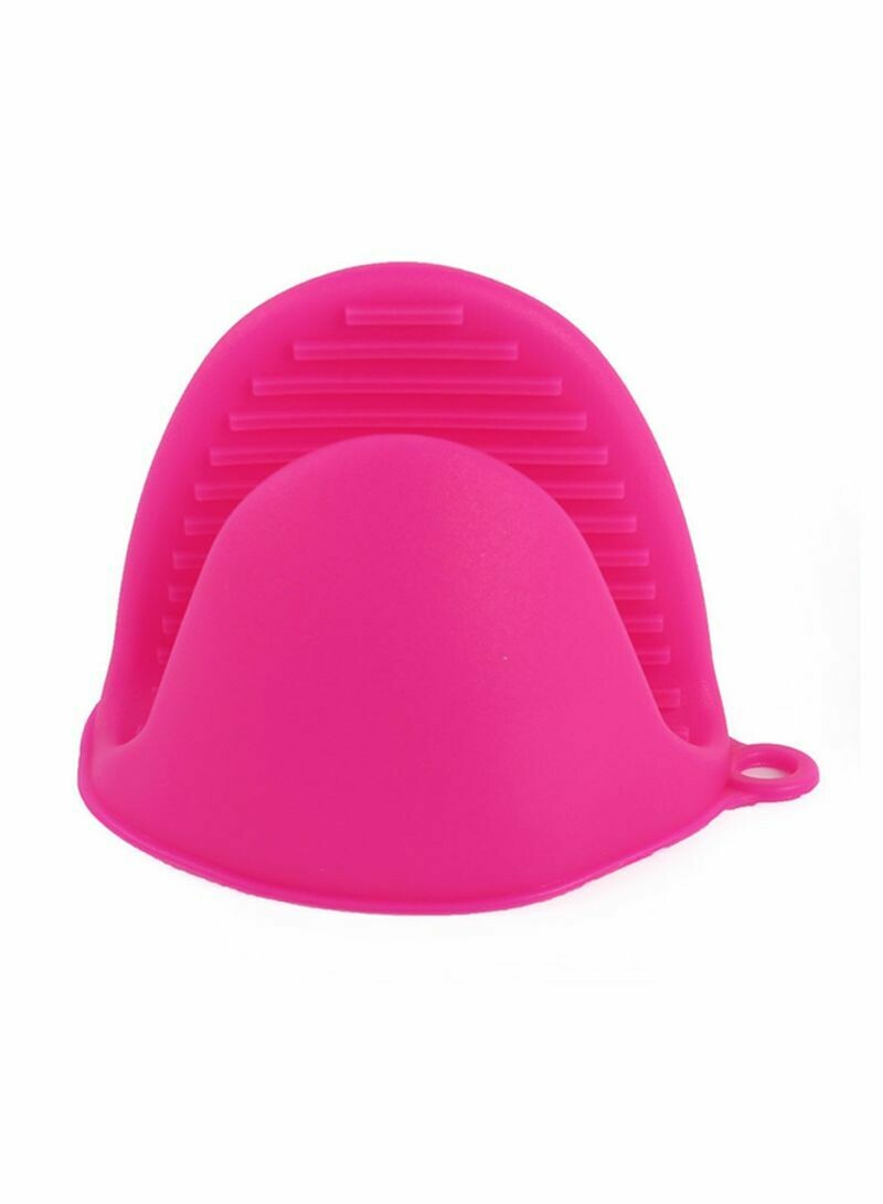 Heat Resistant Silicone Glove Pink 8.4X11X11centimeter