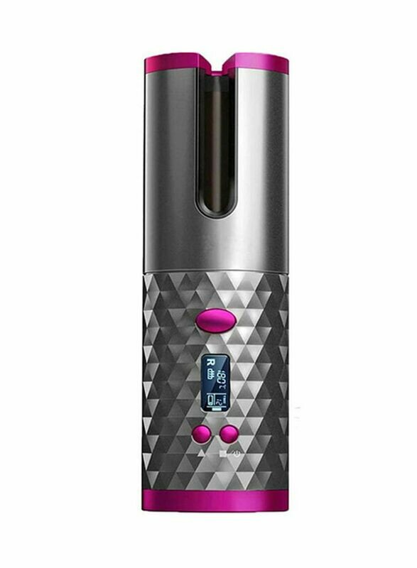 Rechargeable Automatic Hair Curler Black
