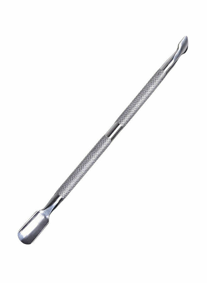Double-Ended Cuticle Pusher Silver