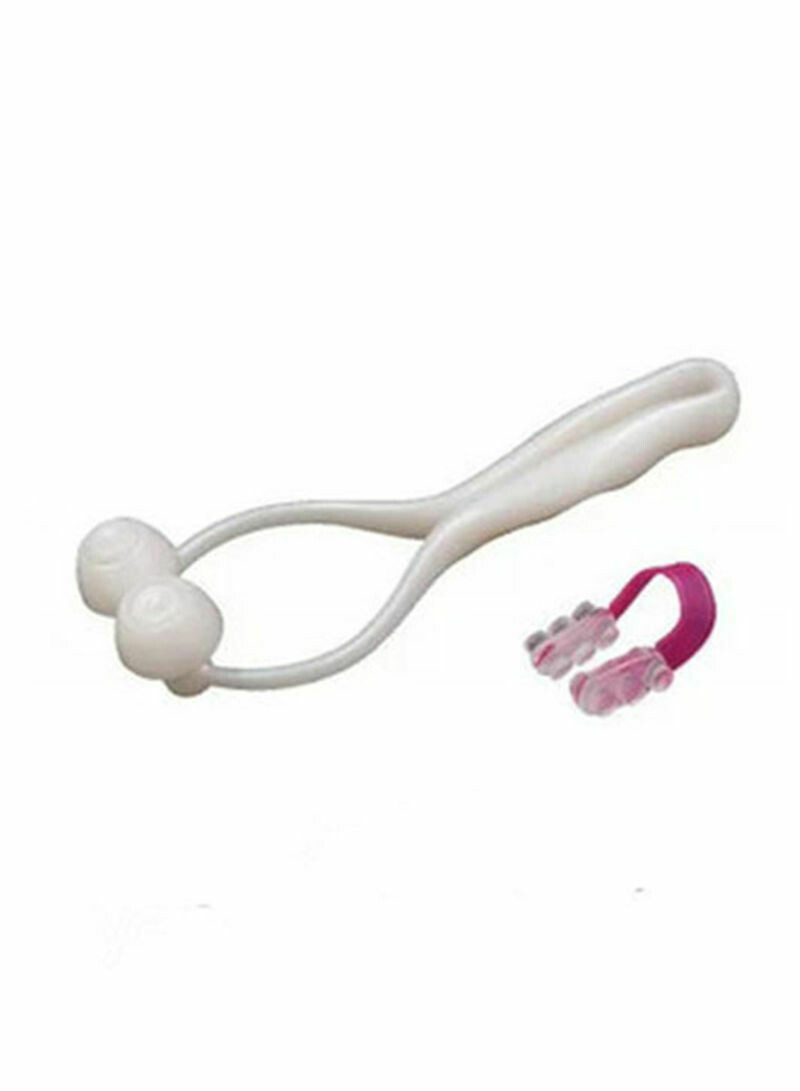 Nose Dimensional Beauty Massage Roller White