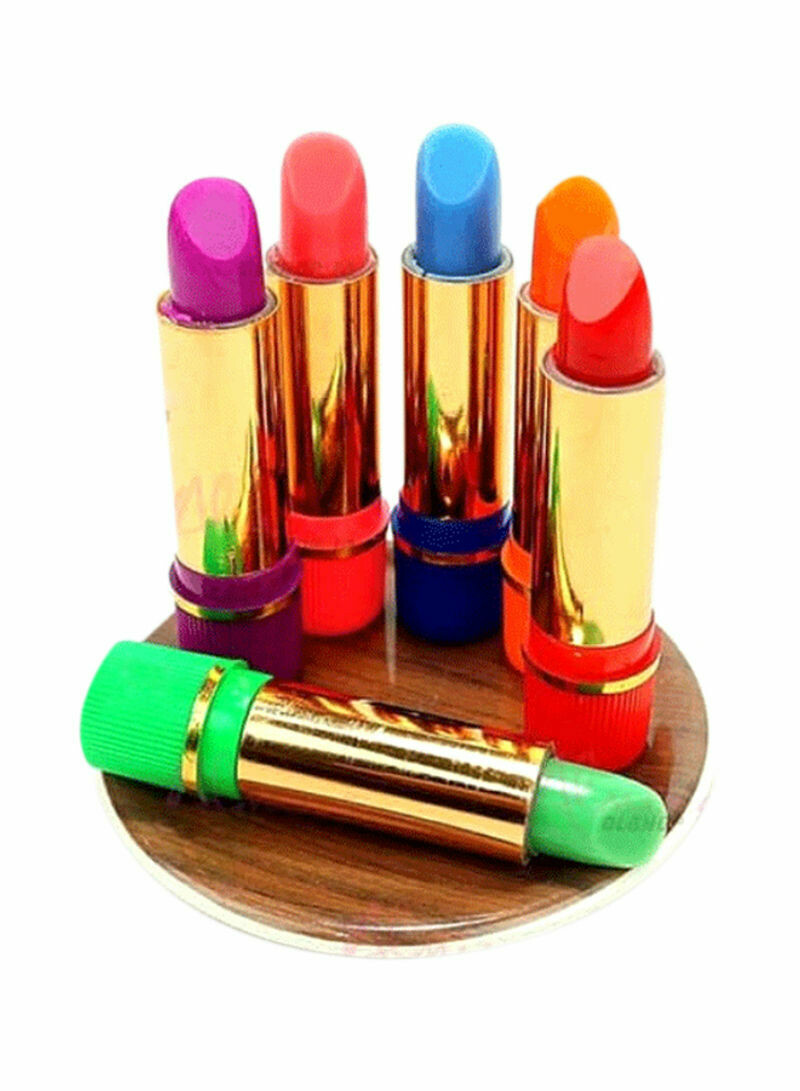 6-Piece Lipstick Halet Set Multicolour
