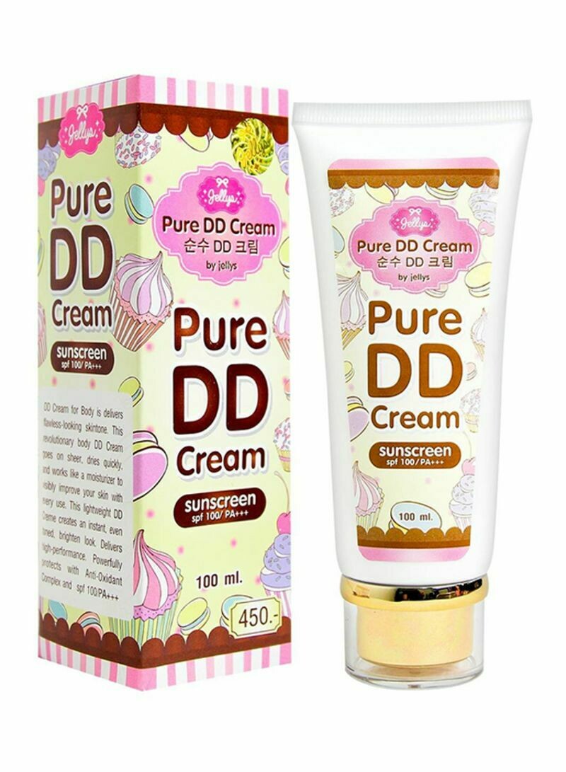 Jellys Pure Dd Sunscream Spf 100 Pa+++ 100ml