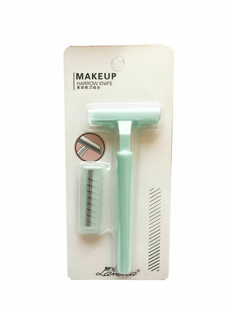 Harrow Knife Shaver Light Green/Silver 12centimeter