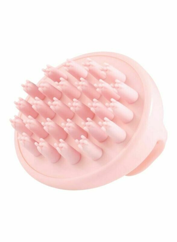 Silicone Shampoo Hair Massager Brush Pink