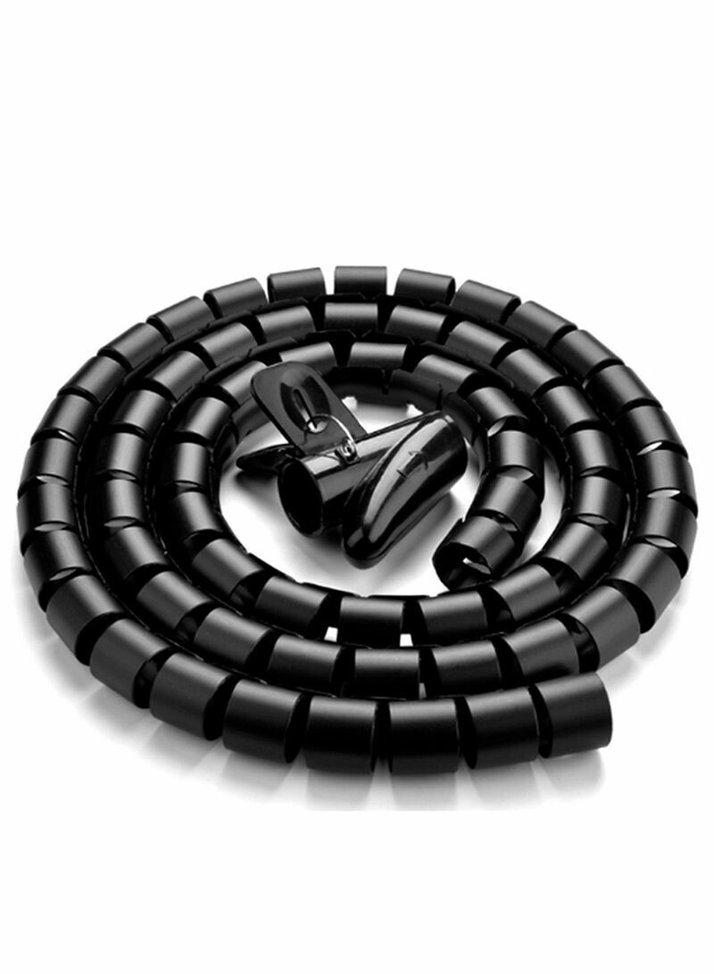 Wire Wrap Organizer 1.5 m X 20 mm Black