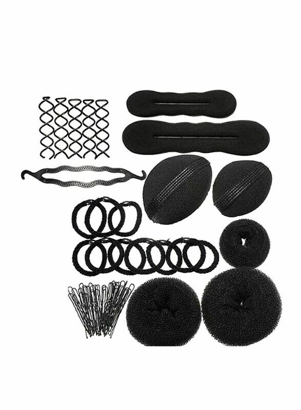 Hair Styling Accessories Kit Black 50g