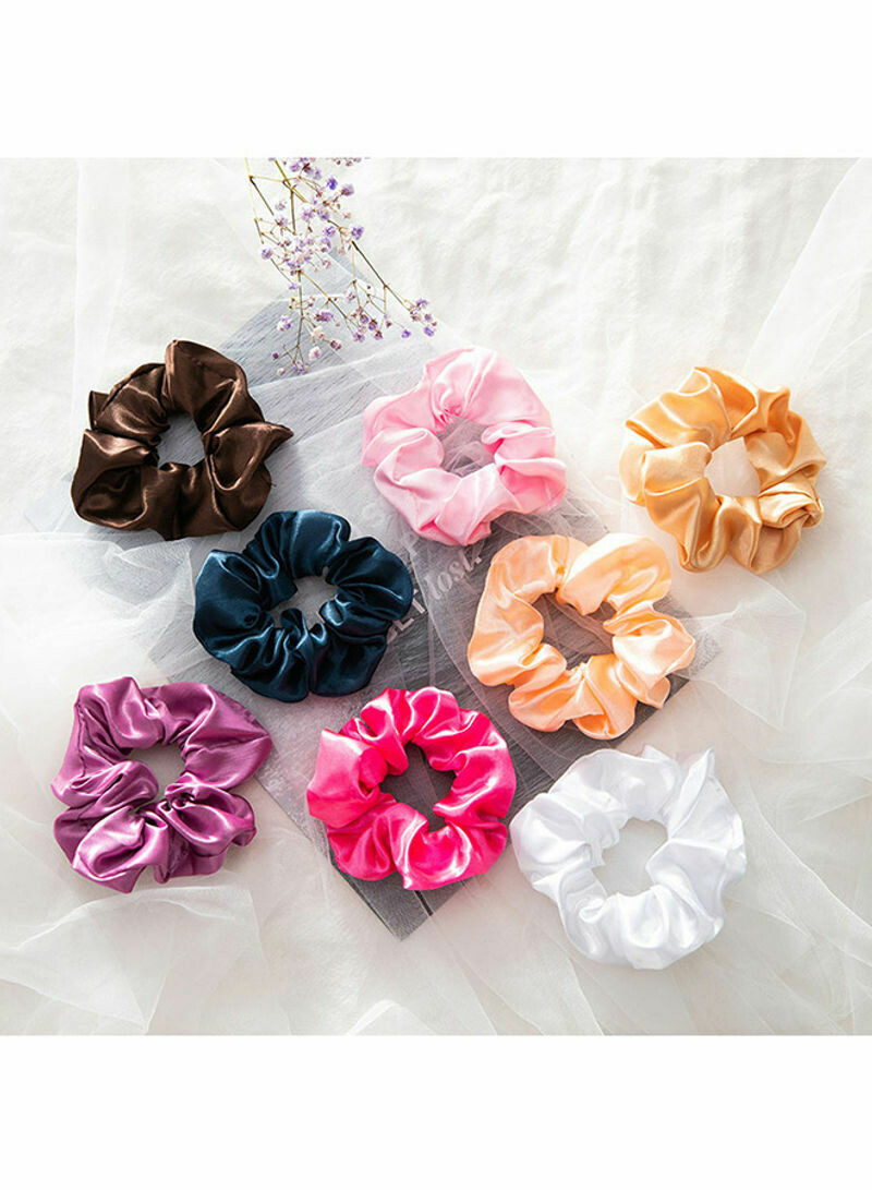 40-Piece Elastics Hair Ties Multicolour