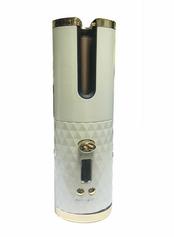 Rechargeable Cordless Automatic Hair Curler Multicolour 55cm