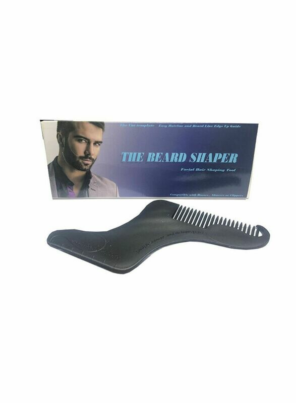 Beard Shaping &amp; Styling Tool Comb Black 30g