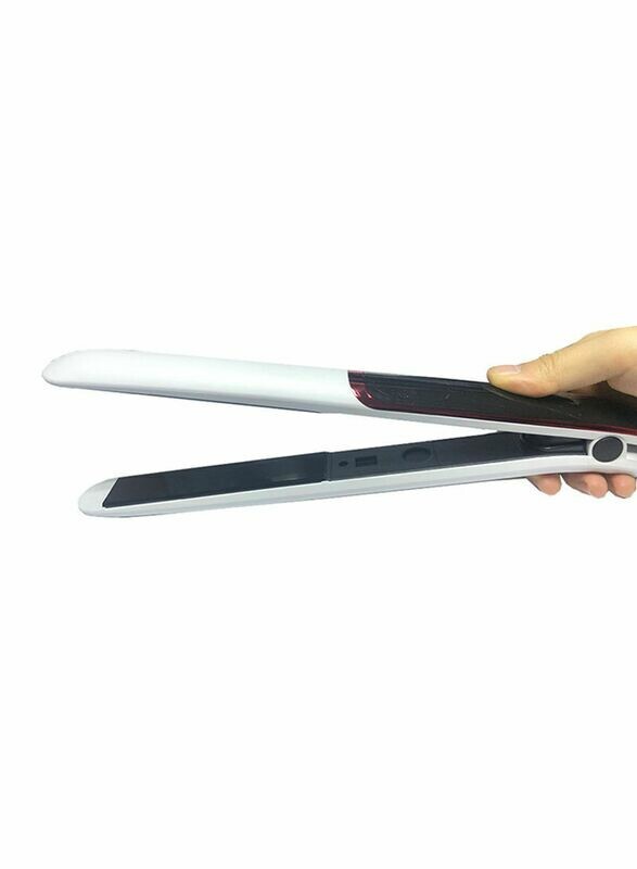 Flat Iron Hair Straightener White