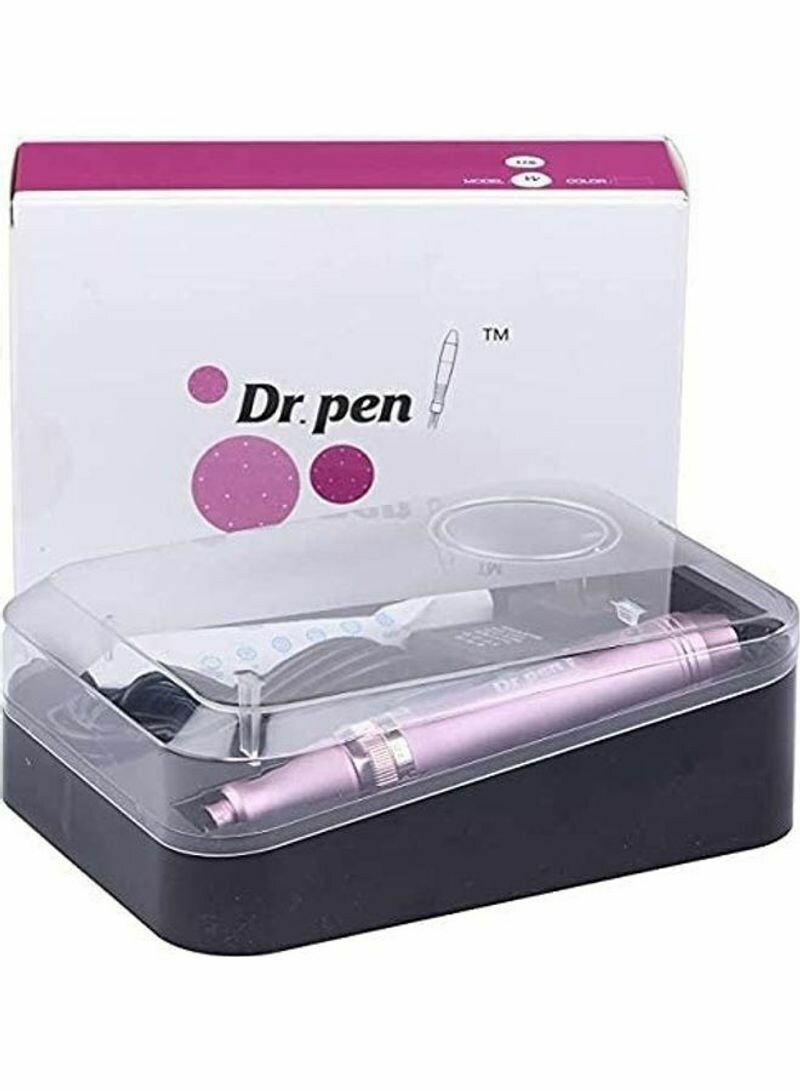 Dr. Pen Ultima M7 Microneedling Pen,with Nano Replacement Needles Cartridges(12 pcs)