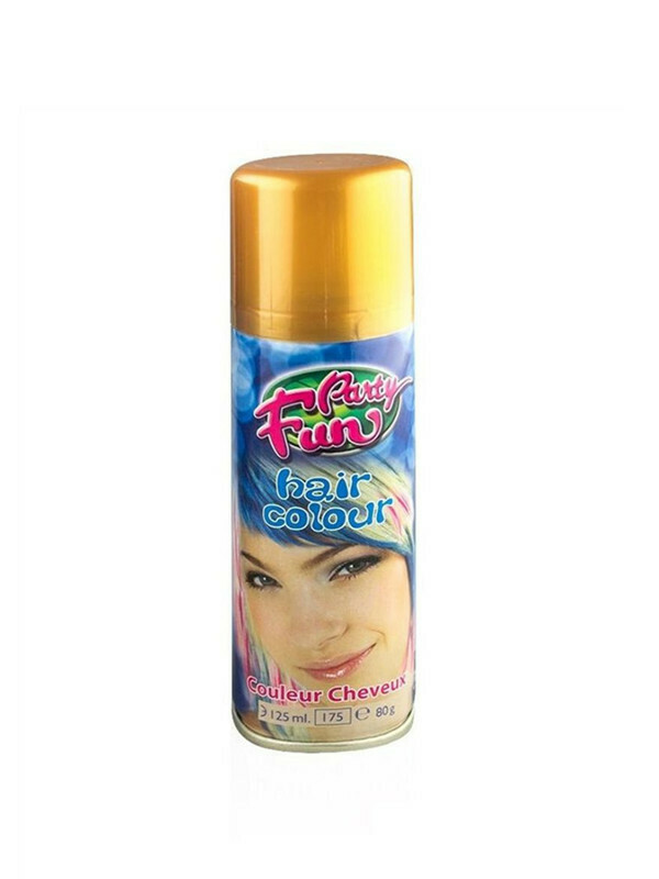 PARTY FUN Hair Color Spray Gold 125ml