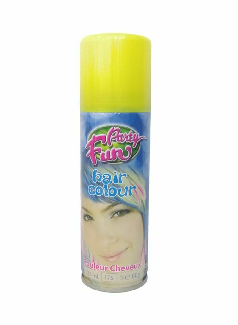 PARTY FUN Hair Colour Spray Yellow 125ml