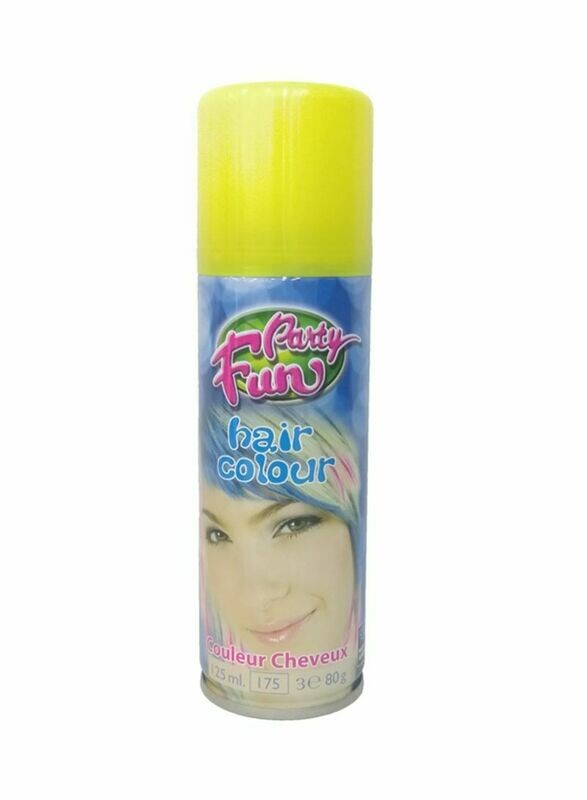 PARTY FUN Hair Colour Spray Yellow 125ml