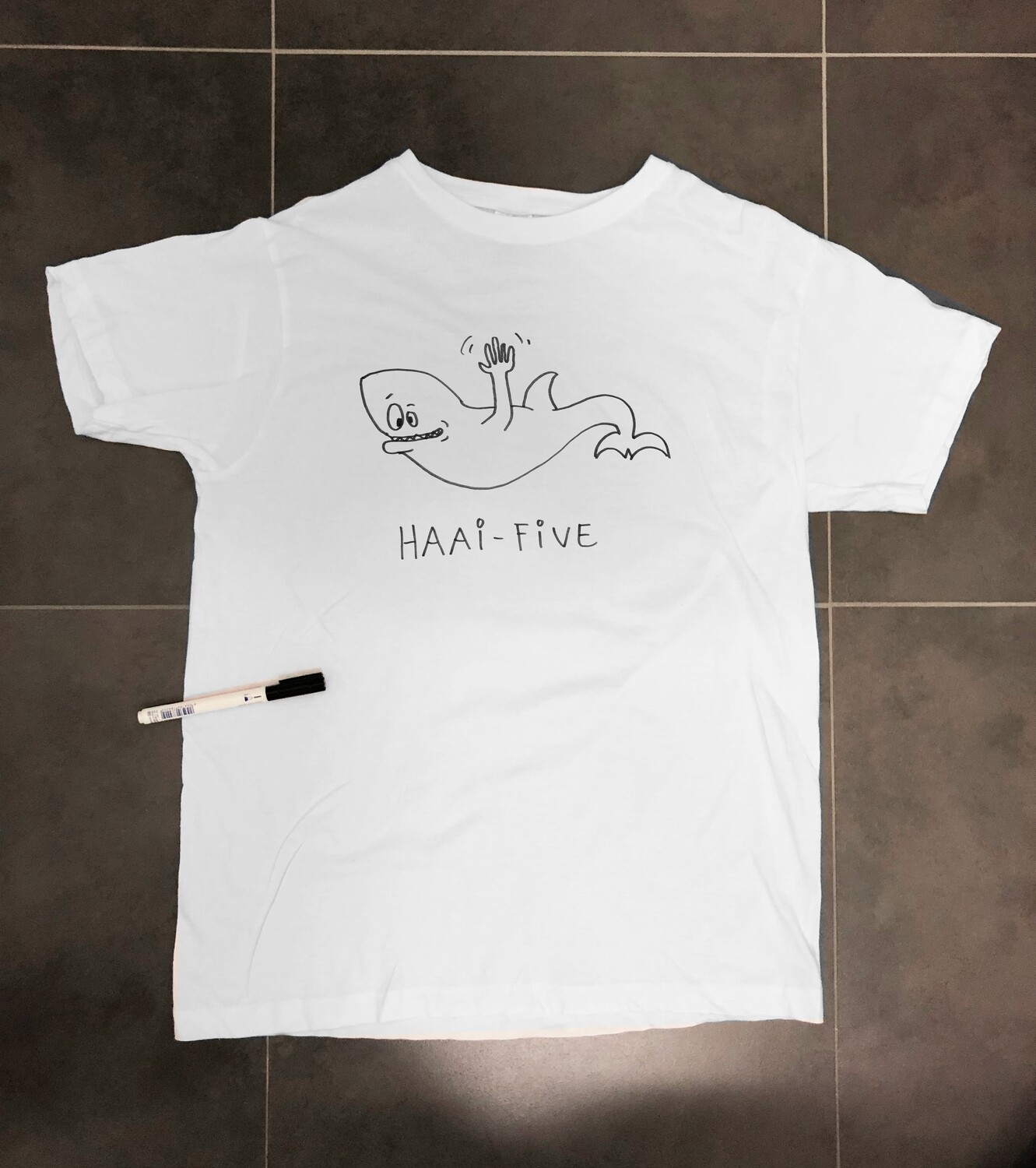 Dierenshirt &#39;Haai Five&#39;