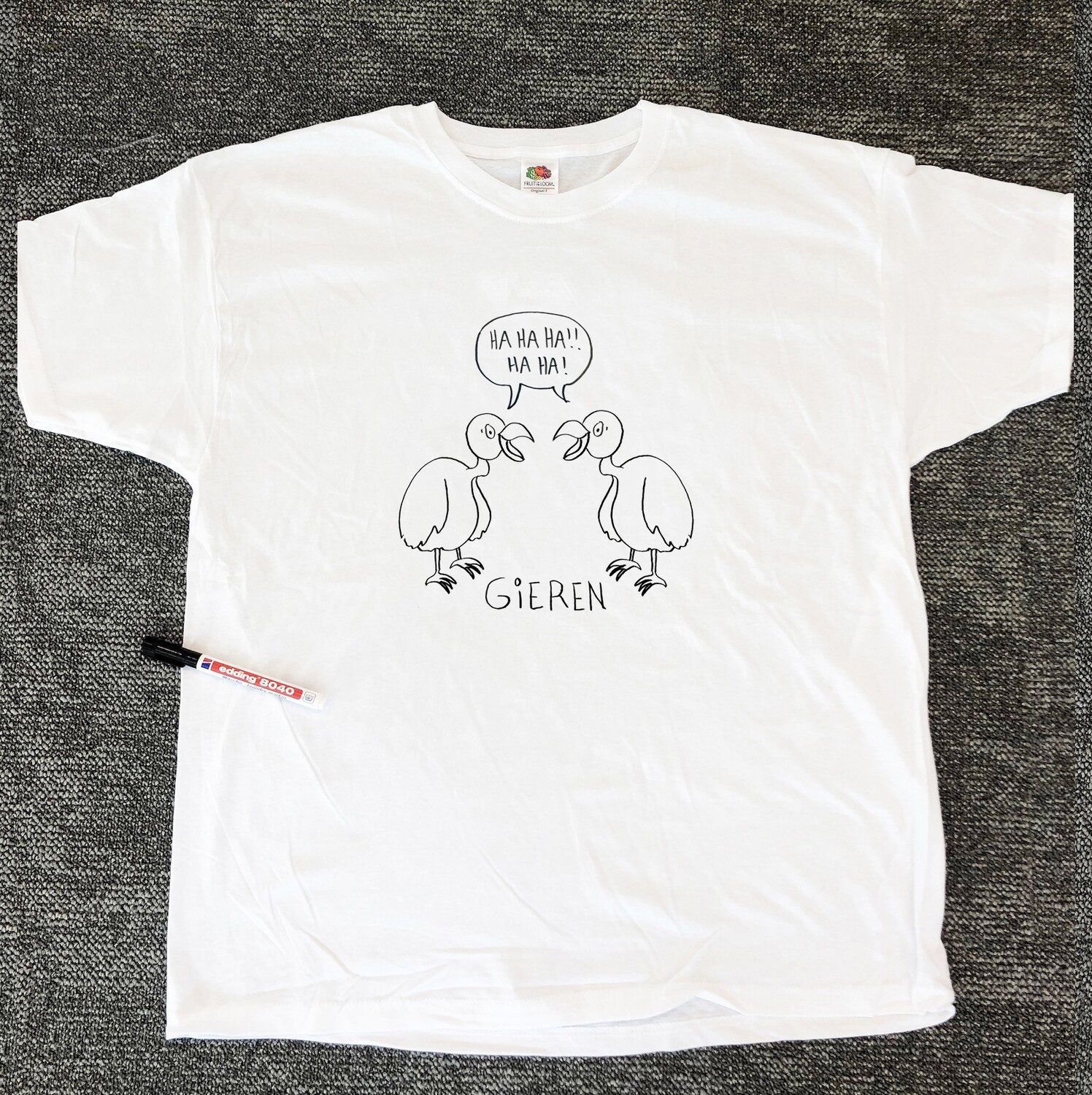 Dierenshirt &#39;Gieren&#39;