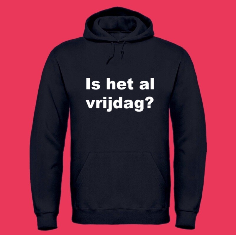 Is het al vrijdag?