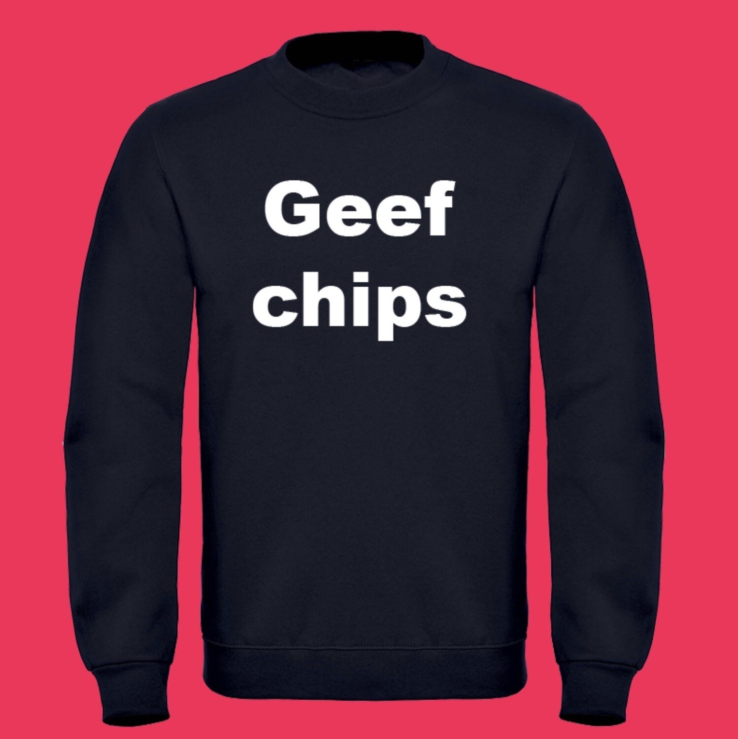 Geef chips (zwart)