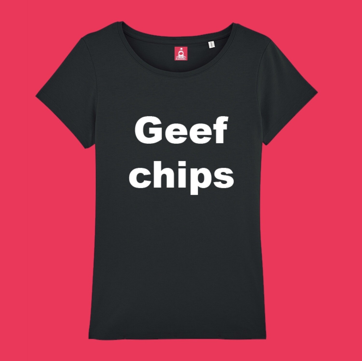 Geef chips (zwart)