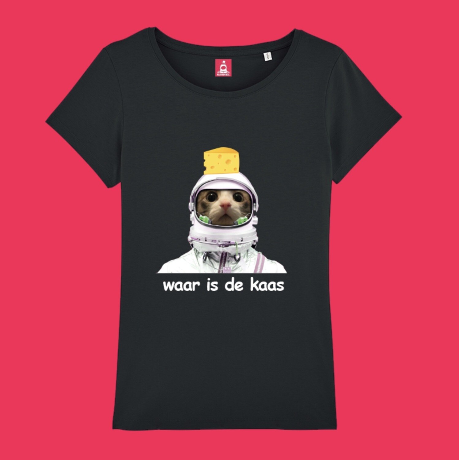 Waar is de kaas? (zwart)