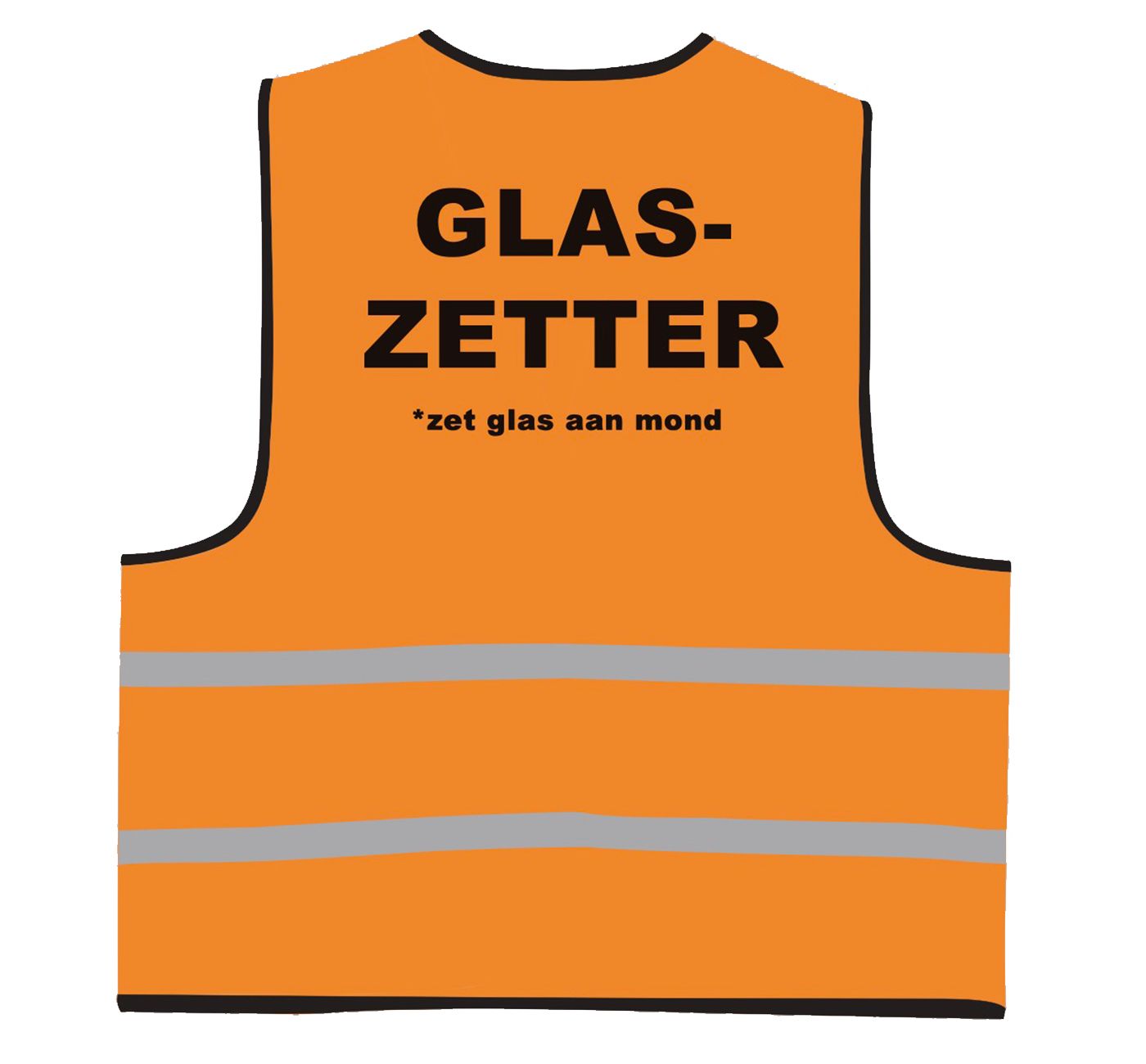 Hesje &#39;GLASZETTER&#39; oranje