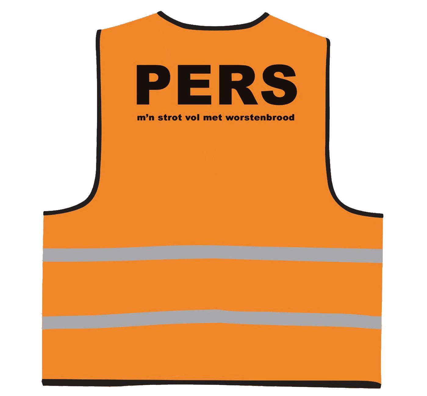 Hesje &#39;PERS&#39; oranje