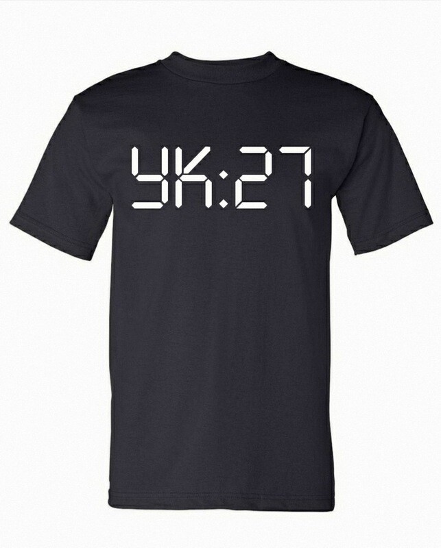 Initial and birthday (Tshirts)
