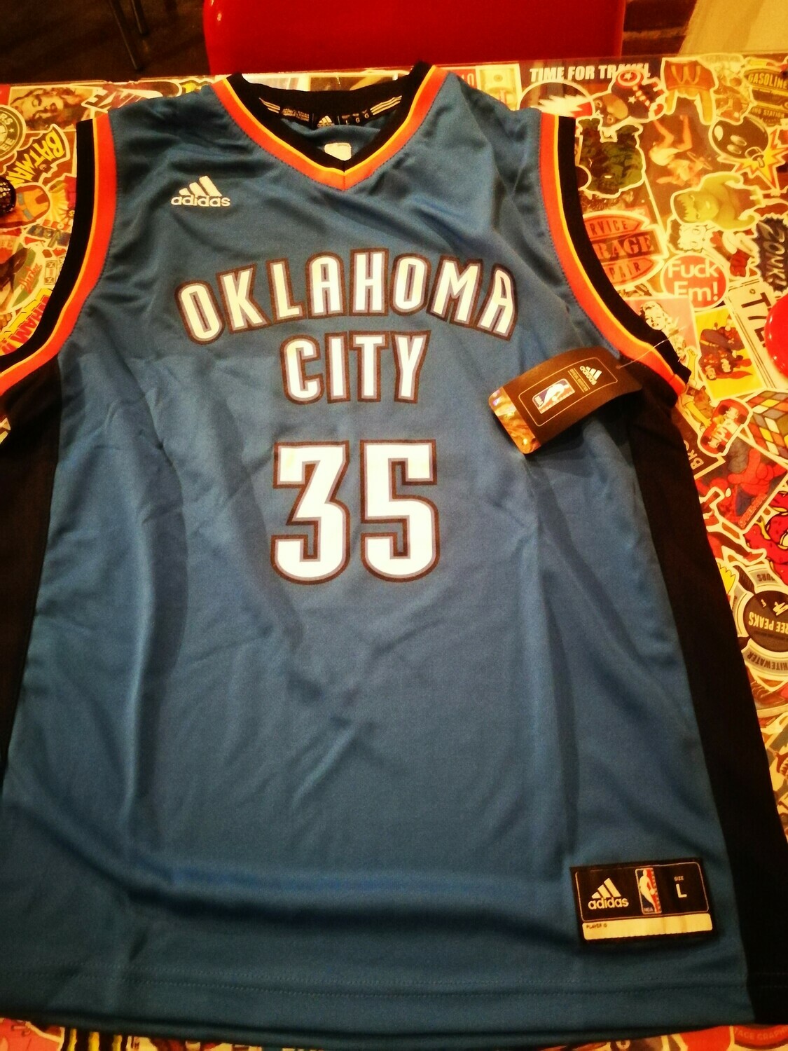 Canotta NBA Kevin Durant Oklahoma City Thunder Adidas