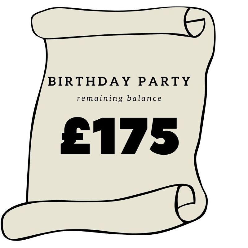 Remaining (one hour) Party Balance