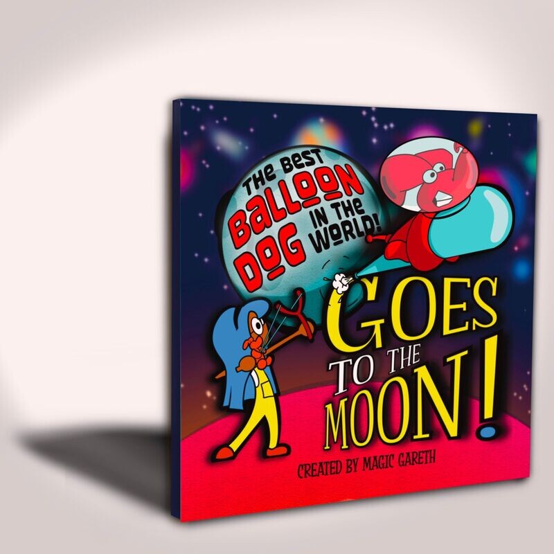 The Best Balloon Dog in the World Goes to the MOON!