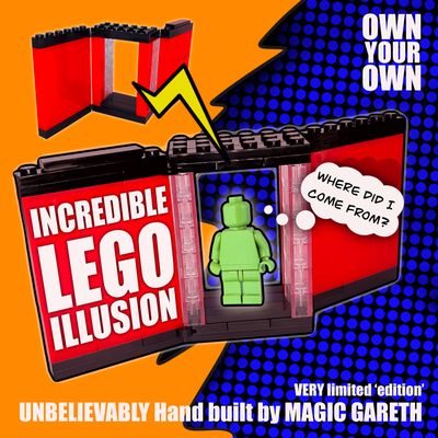 Lego Minifig Illusion | Magic Trick for Kids | A tiny Trick to Fool Your Friends