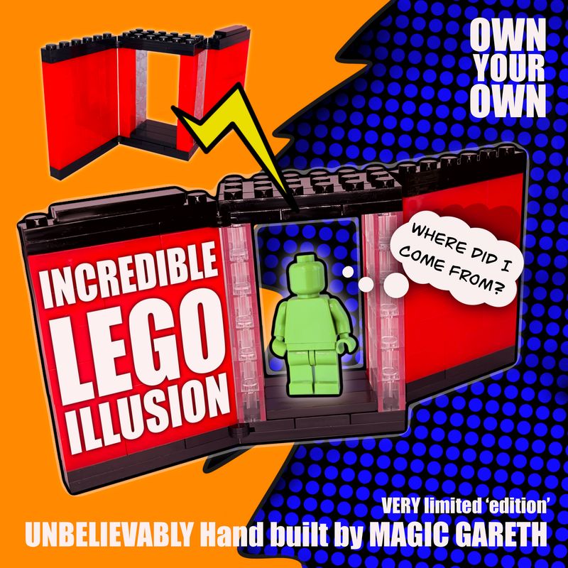 Lego Minifig Illusion | Magic Trick for Kids | A tiny Trick to Fool Your Friends