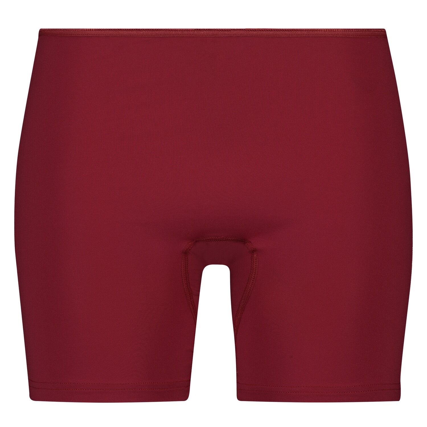 (02-085) Dames short Elegance lange pijp Donkerrood XL