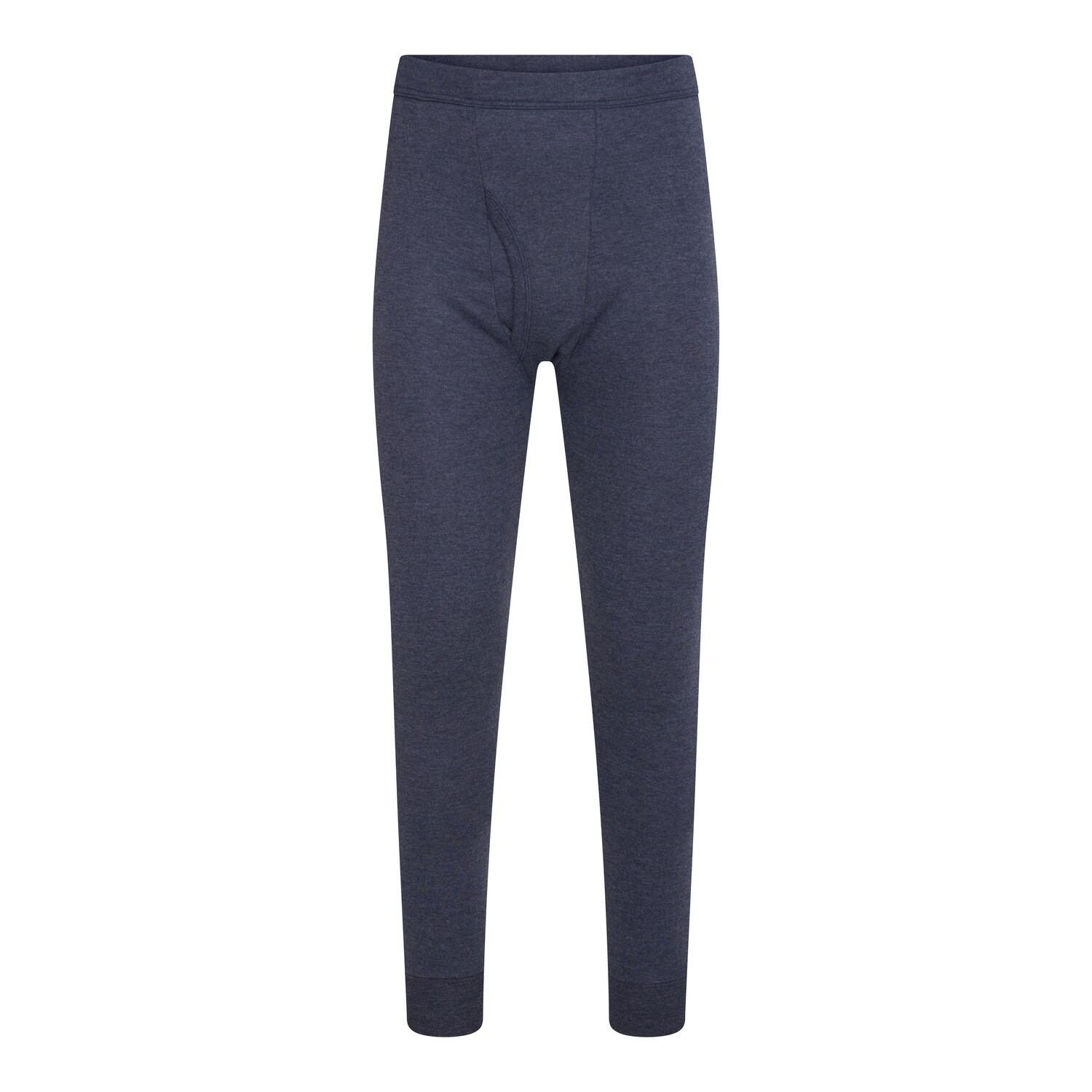 (05-229) Heren lange pantalon Thermo marine XL