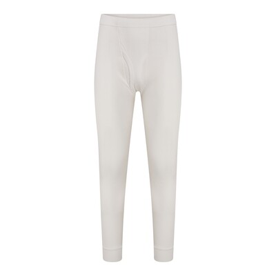 (05-229) Heren lange pantalon Thermo wolwit XXL