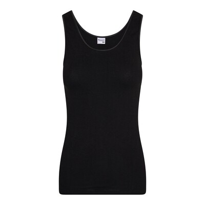 (07-006) Dames hemd Comfort feeling zwart M