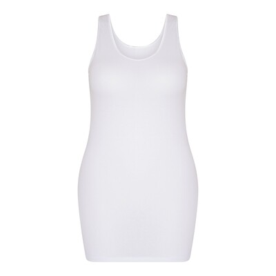 (07-021) Dames hemd Comfort-XL wit 60/62