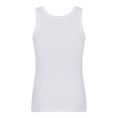 (10-211) Jongens singlet Young wit 176/188