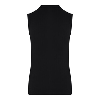 (11-104) Heren mouwloos Comfort feeling zwart L