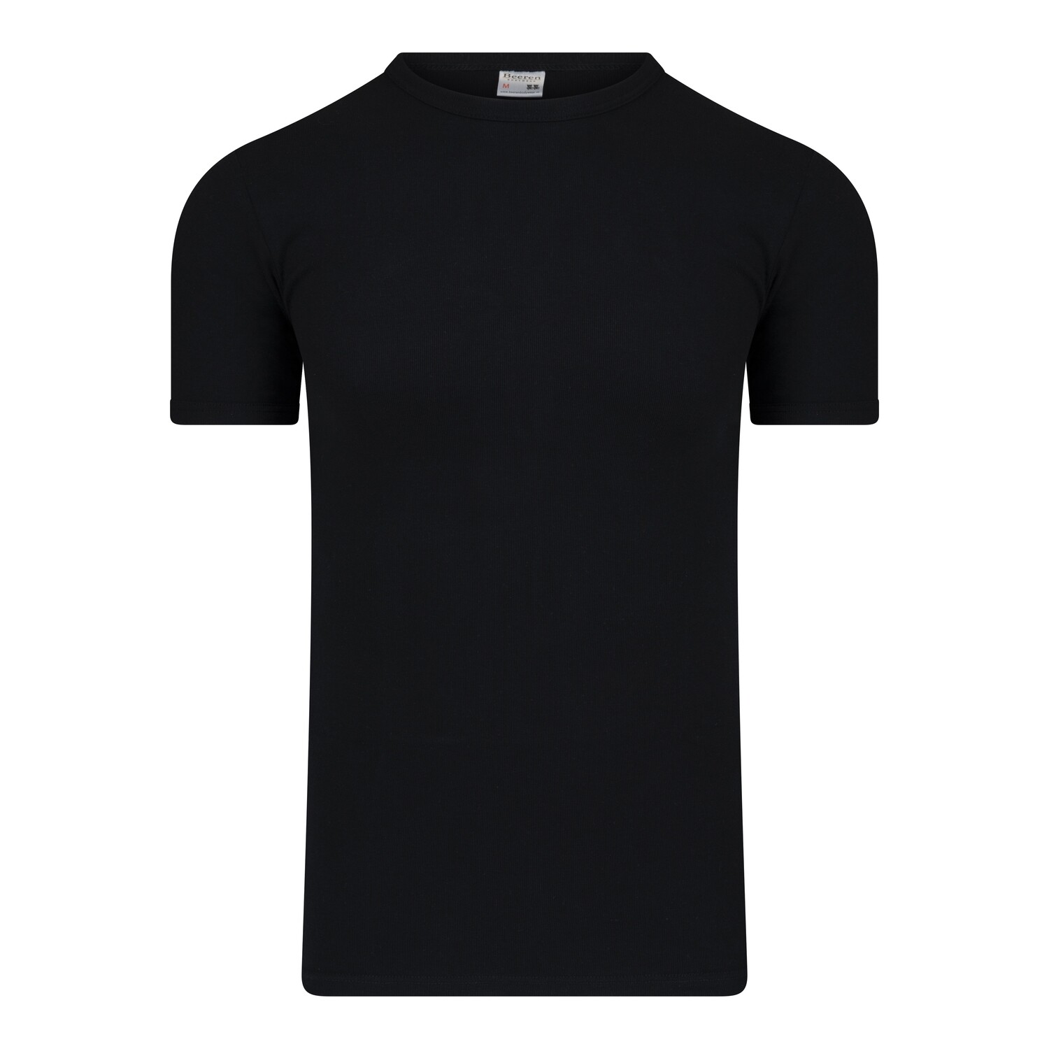 (11-178) Heren T-shirt R-hals M3000 zwart M