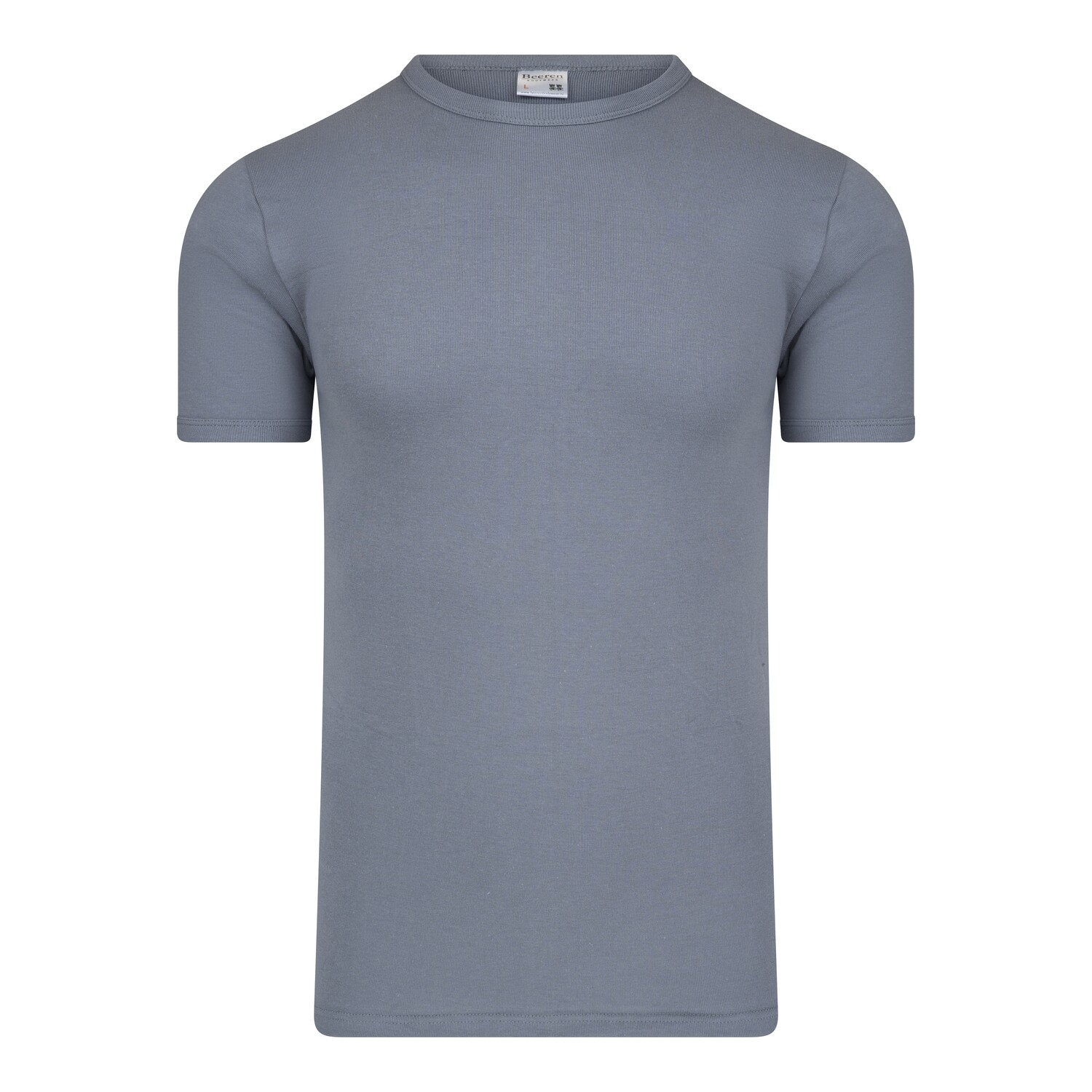 (11-178) Heren T-shirt R-hals M3000 steel grey L