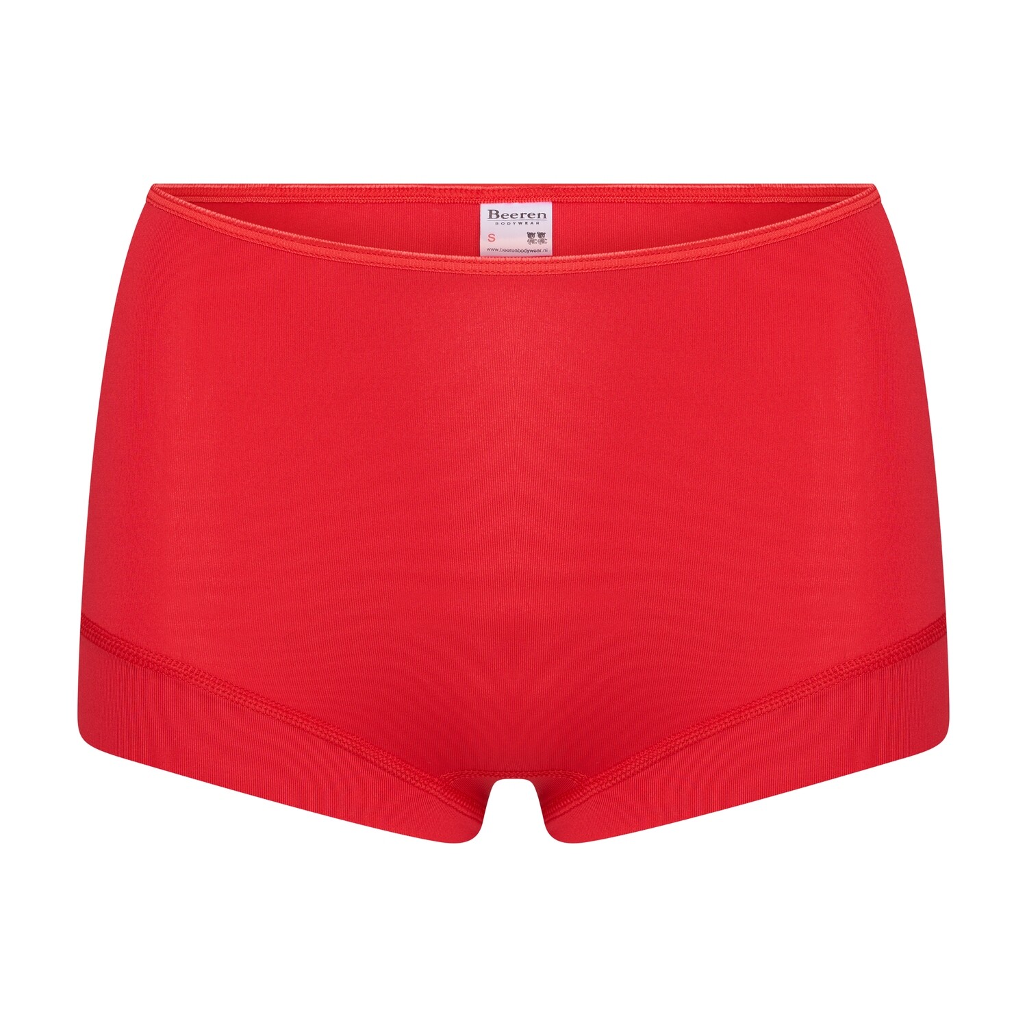 (16-021) Dames short Elegance rood XL