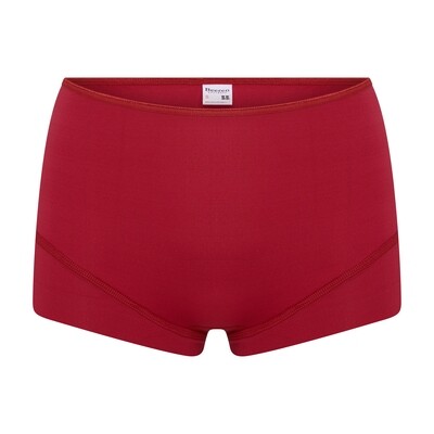 (16-021) Dames short Elegance donkerrood S