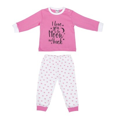 (24-020) Baby pyjama Love you rose 86/92