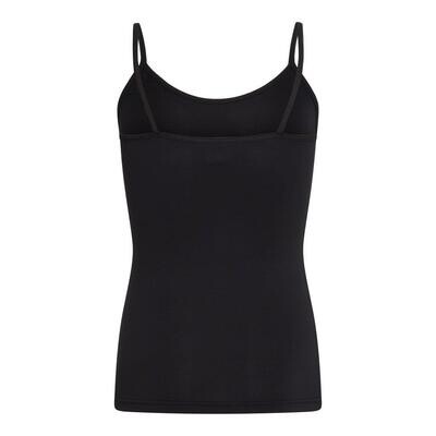 (08-038) Meisjes top Elegance zwart 146/152
